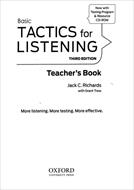 کتاب معلم Basic Tactics for Listening - ویرایش سوم