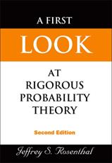 کتاب نظریه احتمالات دقیق جفری روزنتال Rosenthal به همراه حل تمارین زوج کتاب – ویرایش دوم