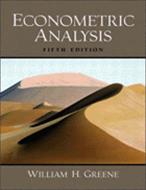 حل تمرین کتاب بررسی اقتصادسنجی Greene - ویرایش پنجم