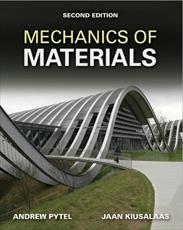 حل تمرین کتاب مکانیک مواد Pytel و Kiusalaas  - ویرایش دوم