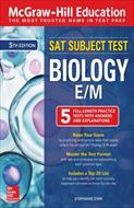 کتاب McGraw-Hill Education SAT Subject Test Biology -  ویرایش پنجم (2019)