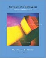 کتاب تحقیق در عملیات وینستون - ویرایش چهارم