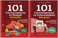 مجموعه 2 جلدی کتاب های آموزش زبان آلمانی 101 Conversations