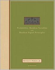 حل تمرین کتاب احتمال متغیر های تصادفی و اصول سیگنال تصادفی Peebles - ویرایش چهارم