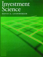 حل تمرین کتاب علم سرمایه گذاری Luenberger