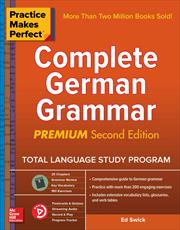 کتاب آموزش زبان آلمانی Practice Makes Perfect - Complete German Grammar Premium - ویرایش دوم (2018)