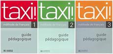 مجموعه سه کتاب Guide pédagogique مربوط به کتاب های Taxi! 1 2 3