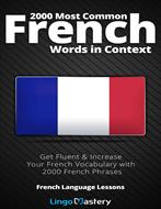 کتاب آموزش زبان فرانسوی 2000Most Common French Words in Context سال انتشار (2018)