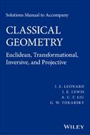 حل تمرین کتاب هندسه کلاسیک Leonard سال انتشار (2014)