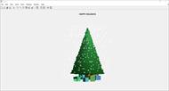 کد متلب رسم درخت کریسمس در متلب