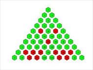 کد متلب رسم مثلث پاسکال